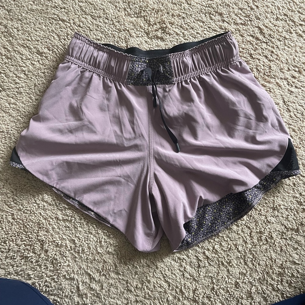Lululemon purple shorts
